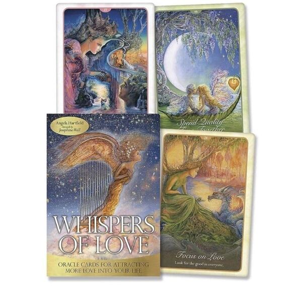 Whispers of love oracle cards mini deck for attracting more love into your life - Picture 4 of 5